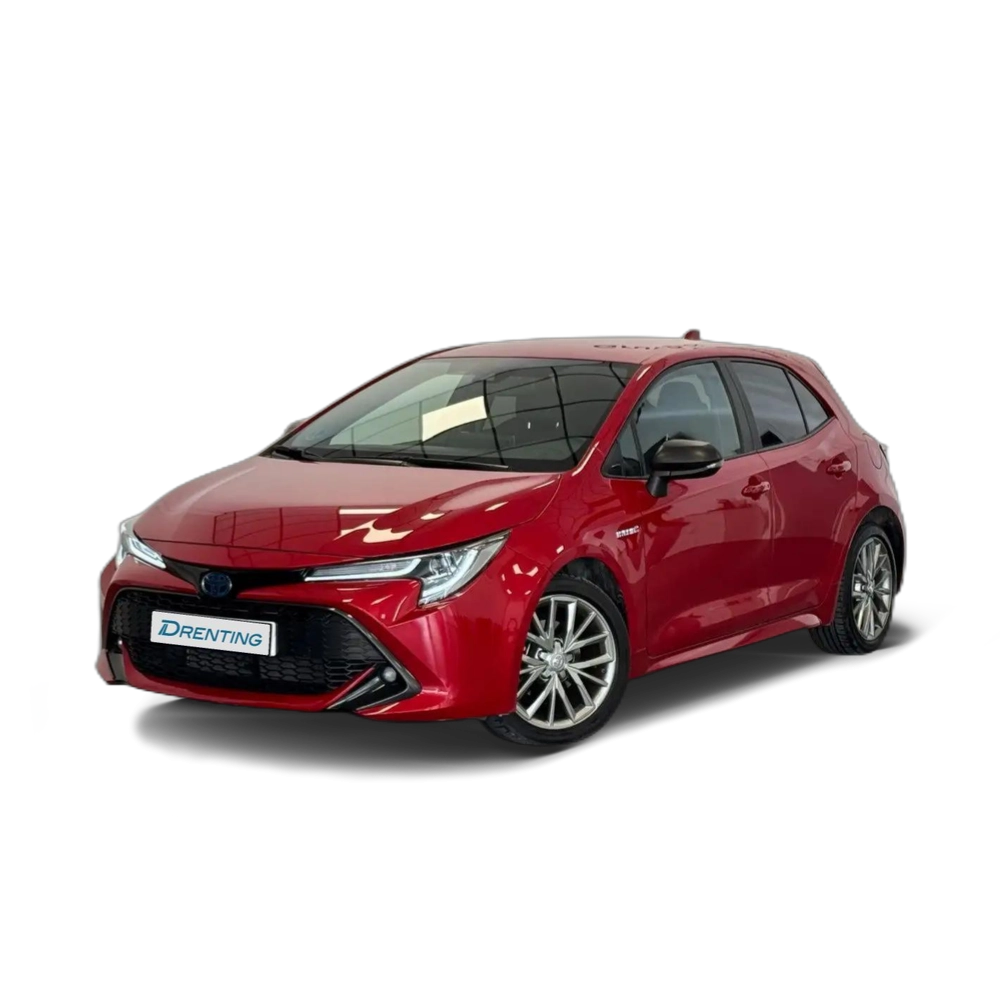 Renting Toyota Corolla HYBRID FEEL Rojo