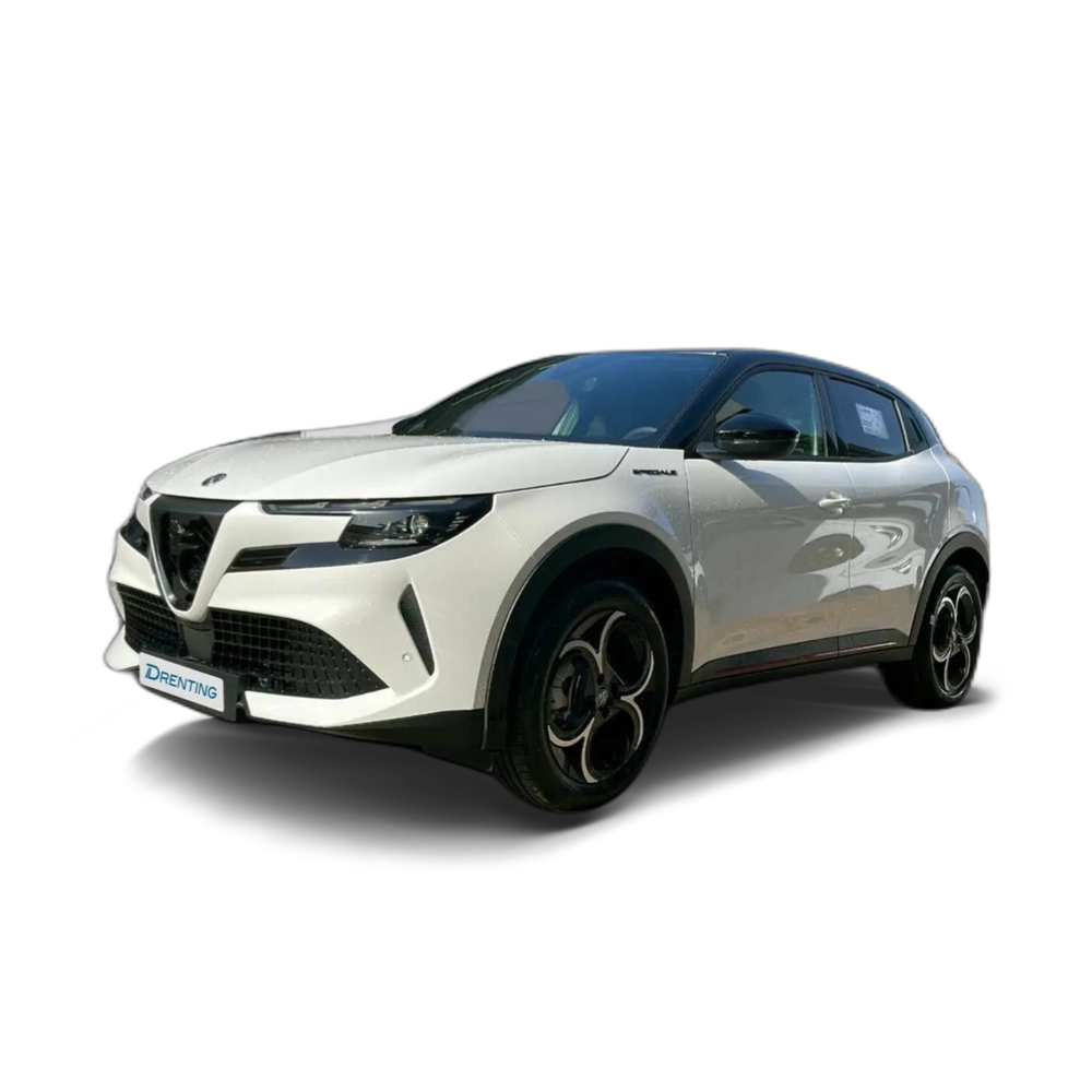 Renting Alfa Romeo Junior Ibrida  100kW (136CV) Speciale Blanco
