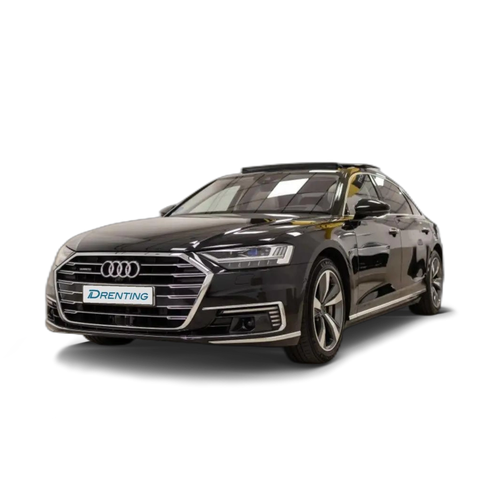 Renting Audi A8 L 60 TFSIe quattro tiptronic 340kW Negro