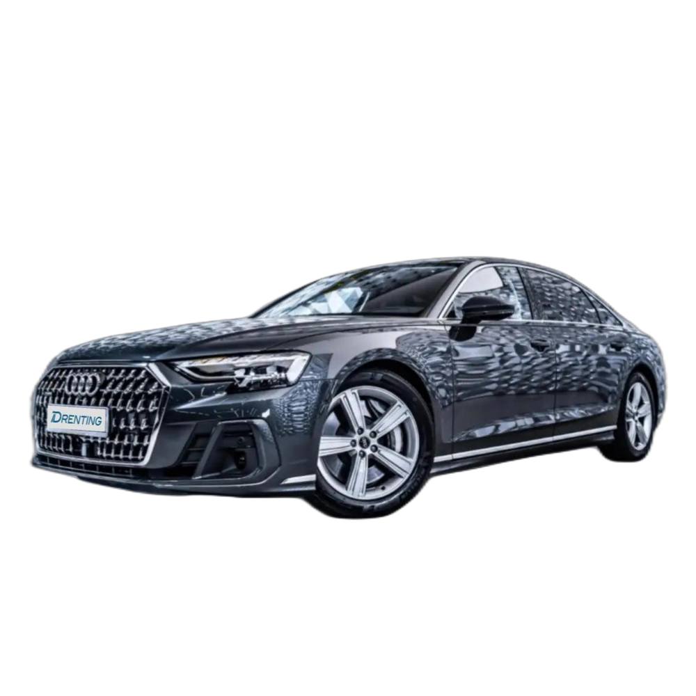 Renting Audi A8 L 60 TFSIe quattro tiptronic 340kW Gris