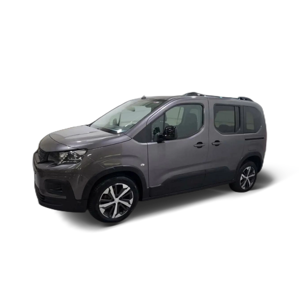 Renting Peugeot Rifter Long BlueHDi 96kW GT Gris 1