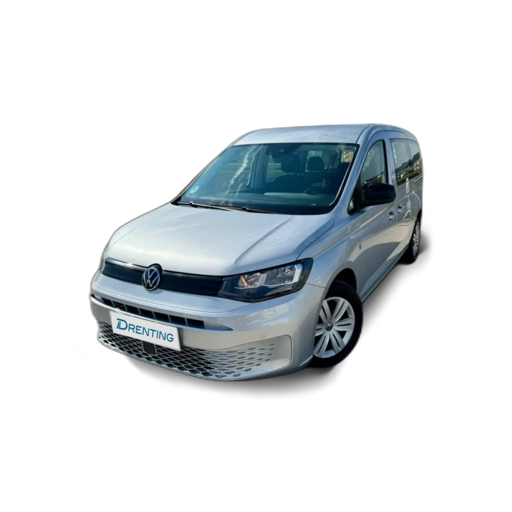 Renting Volkswagen Caddy Maxi 2.0TDI Origin DSG 122 Plateado