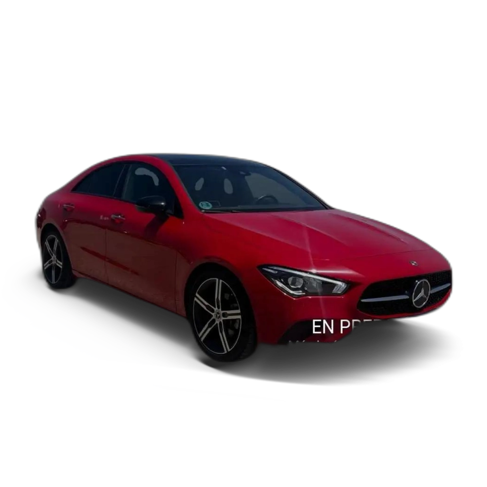 Renting Mercedes-Benz CLA 200 Rojo