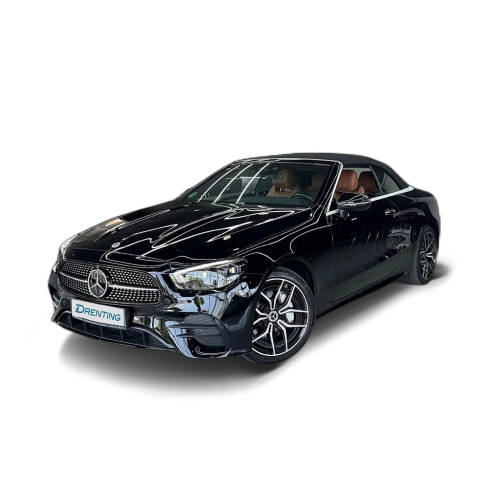 Renting Mercedes-Benz MERCEDES-BENZ Clase E Descapotable  Automático de Negro