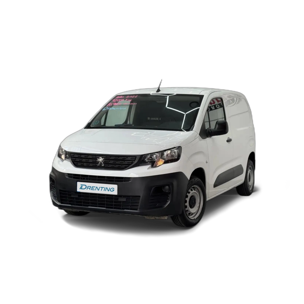 Renting Peugeot Partner 1.5BlueHDI S&amp;S Premium Standard 600kg 100 Blanco 1 2