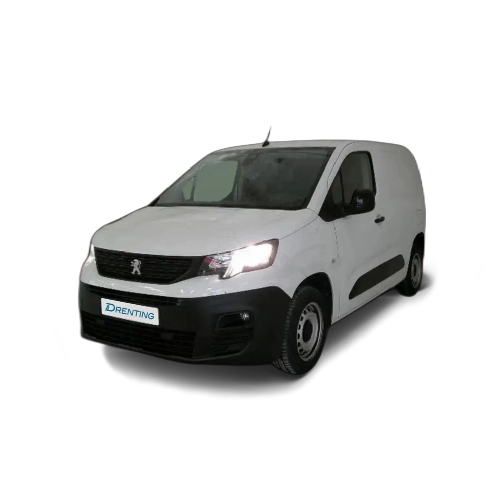 Renting Peugeot Partner 1.5BlueHDI S&amp;S Pro Standard 600kg 100 Blanco 1