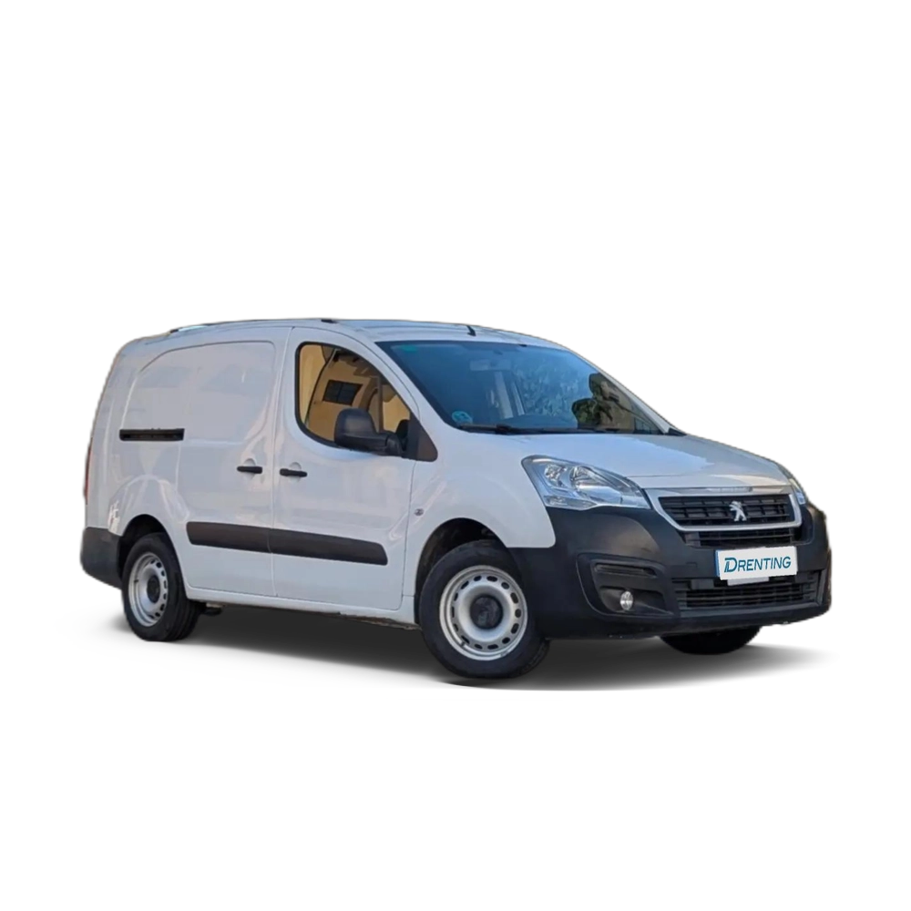 Renting Peugeot Partner 1.6BlueHDI S&amp;S Premium Long 1000kg 100 Blanco