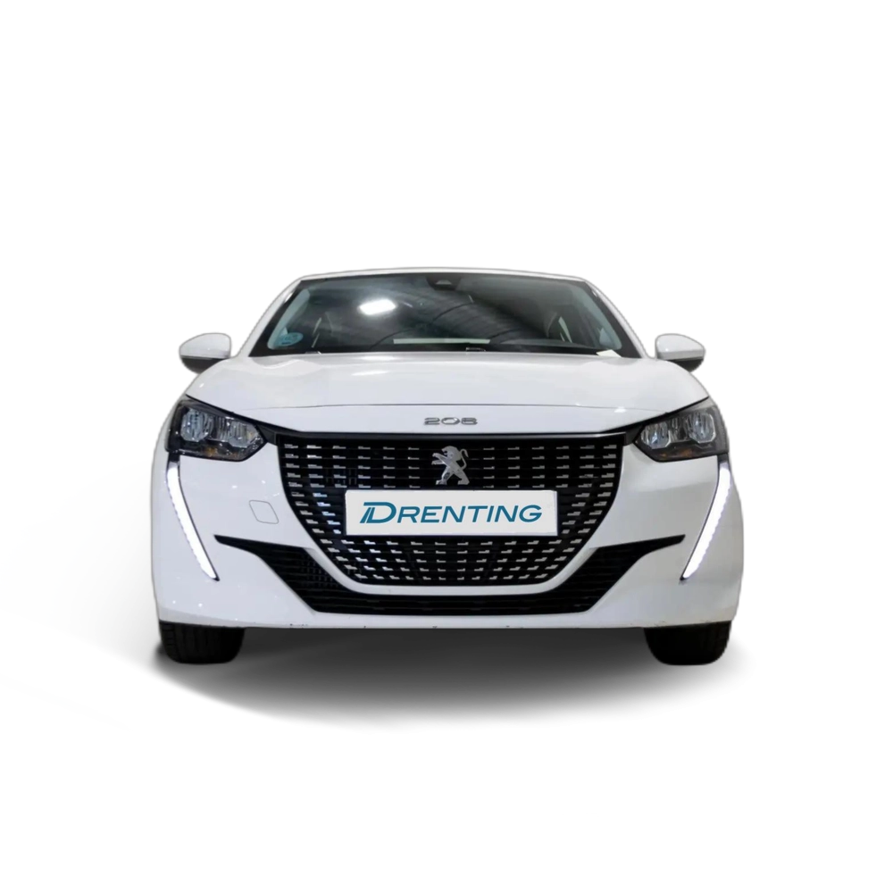 Renting Peugeot 208 PureTech 73kW (100CV) Allure Blanco 1