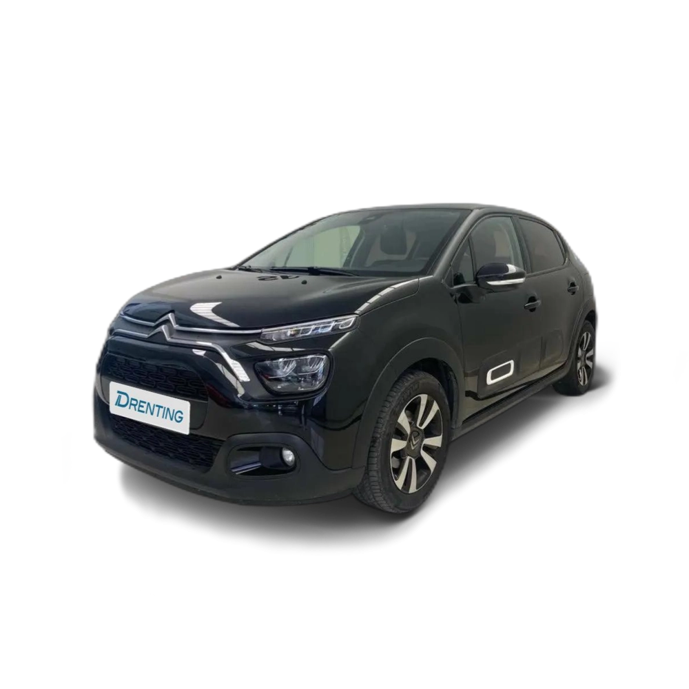 Renting Citroen C3 PureTech 81KW (110CV)  EAT6 Max Negro