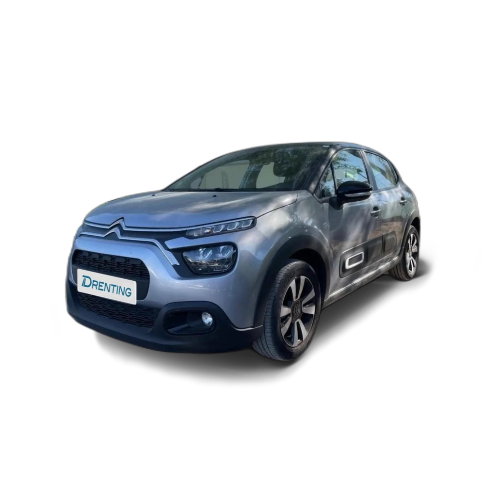 Renting Citroen C3 PureTech 81KW (110CV) Max Gris 2