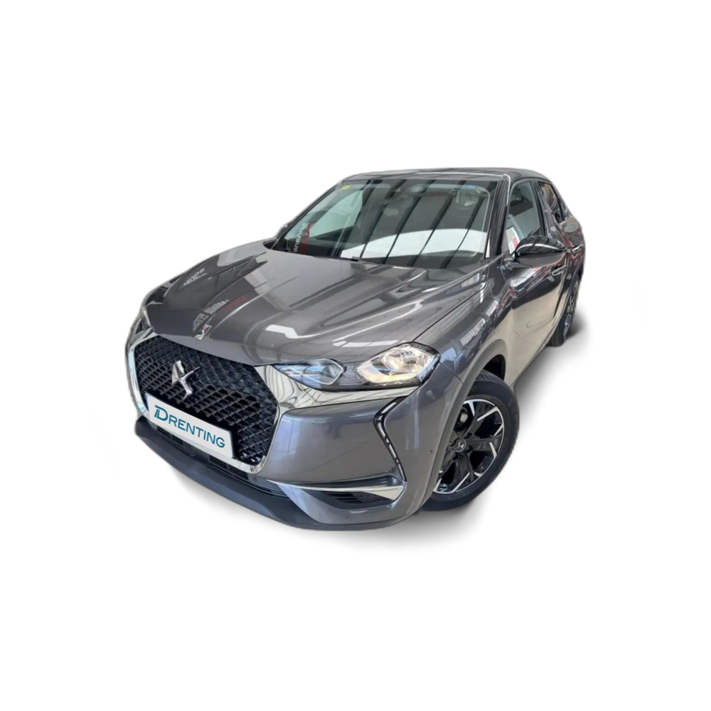 Renting DS Automobiles DS 3 Crossback Puretech So Chic 100 Gris 1