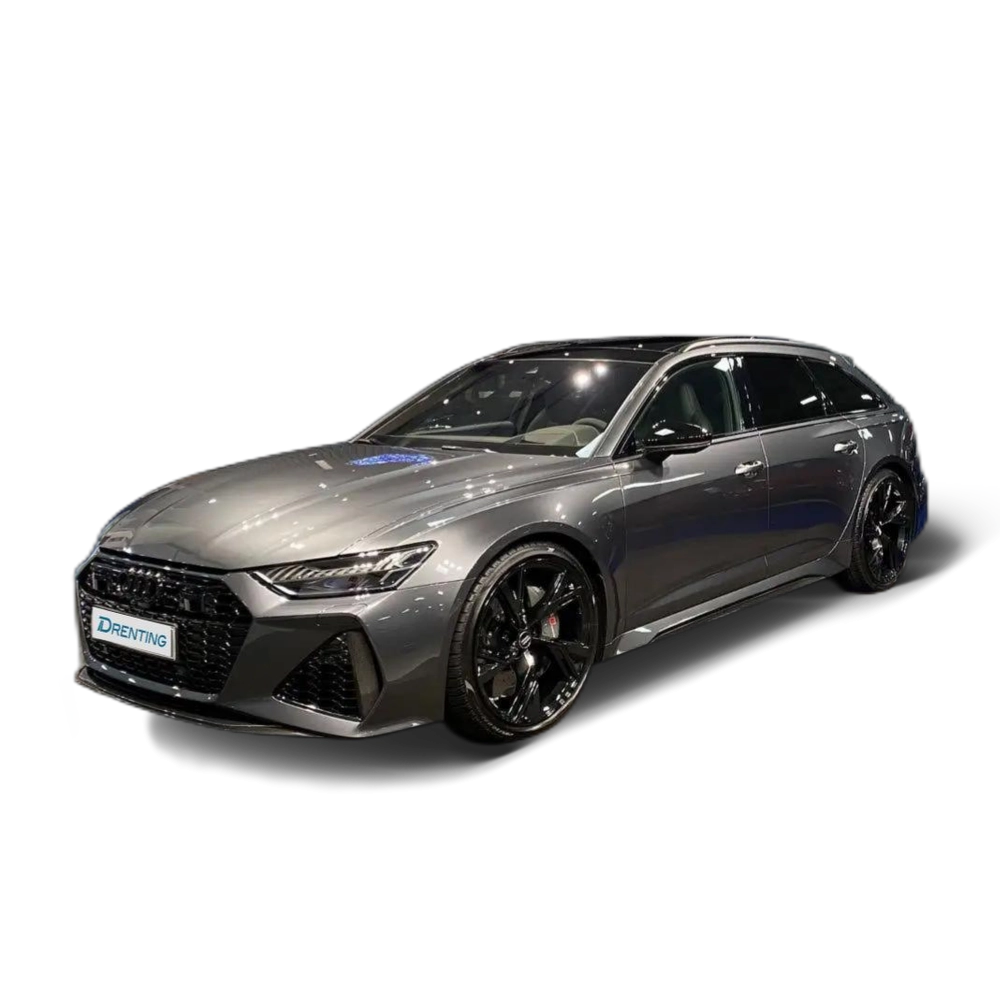 Renting Audi A6 RS6 Avant Gris