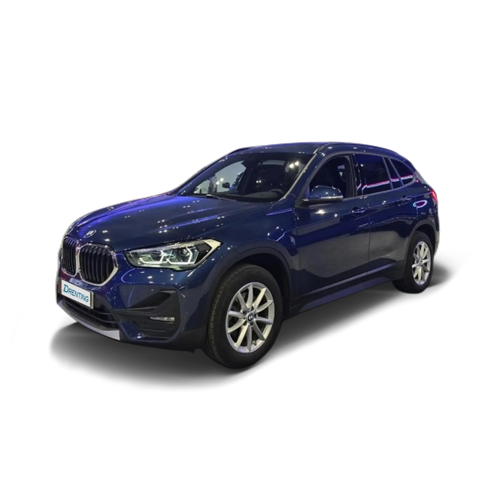Renting BMW X1 sDrive 18dA Azul 1