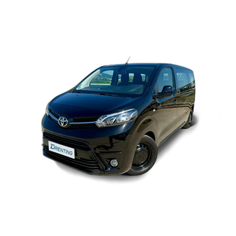 Renting Toyota Proace Shuttle L1 1.5D 9pl. VX 120 Negro