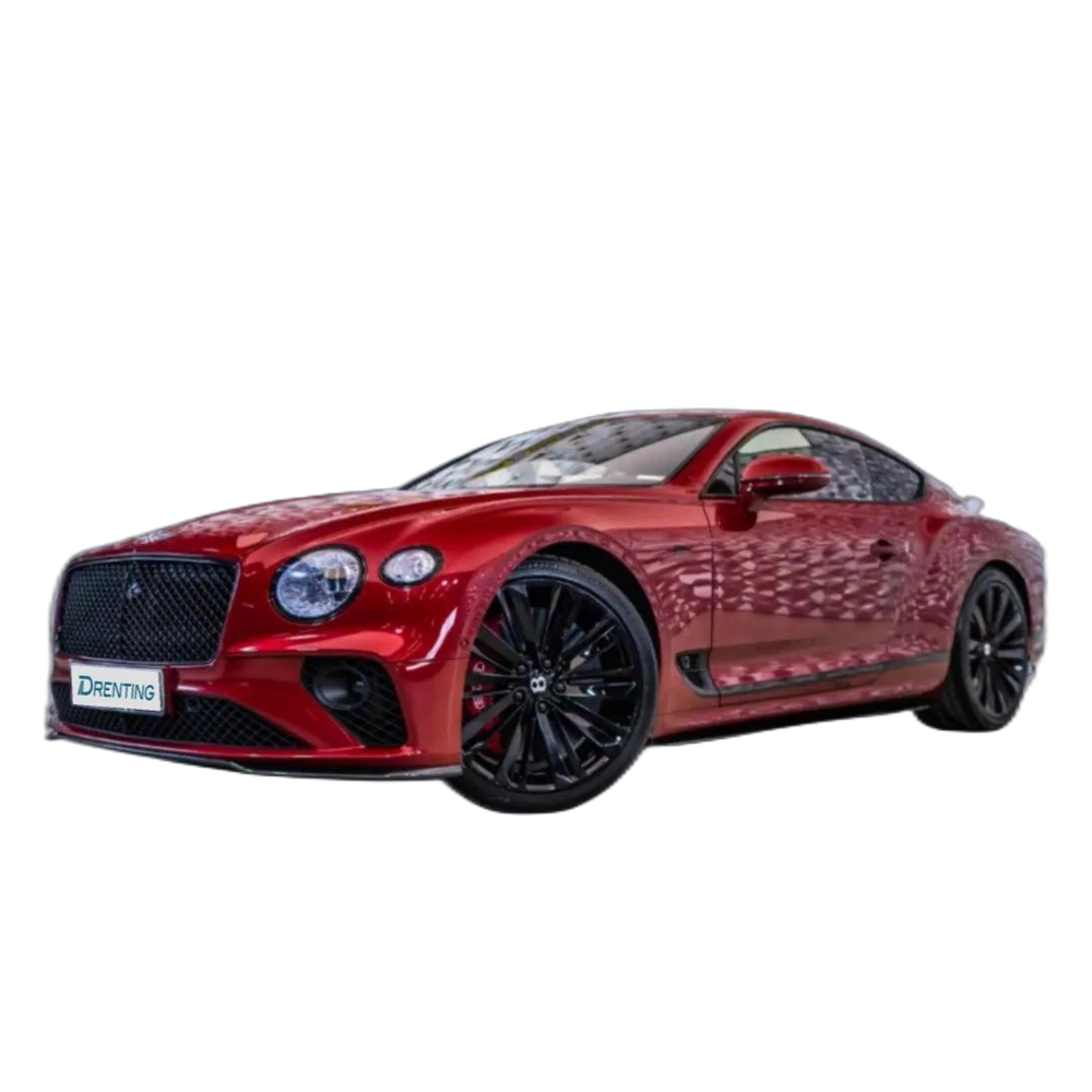 Renting Bentley Continental GT Speed W12 Rojo
