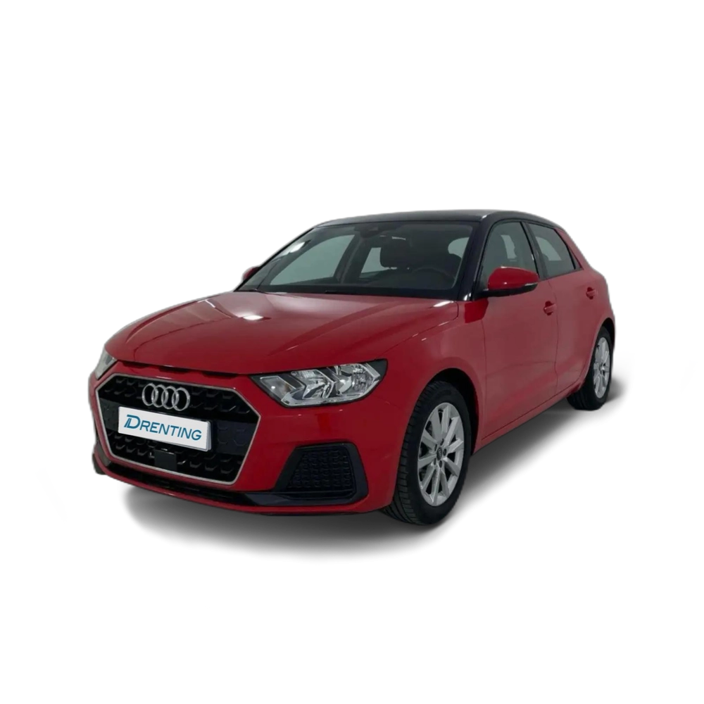 Renting Audi A1 Sportback 25 TFSI Advanced Rojo