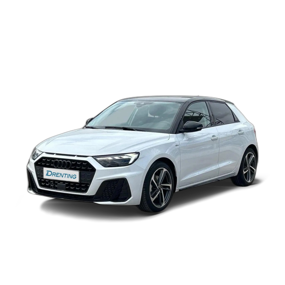 Renting Audi A1 Sportback 30 TFSI Adrenalin Black edition Blanco 2
