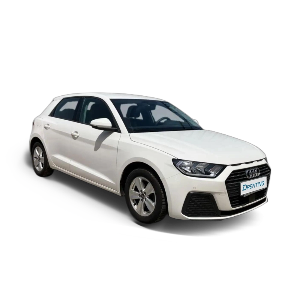 Renting Audi A1 Sportback 30 TFSI Advanced S tronic Blanco