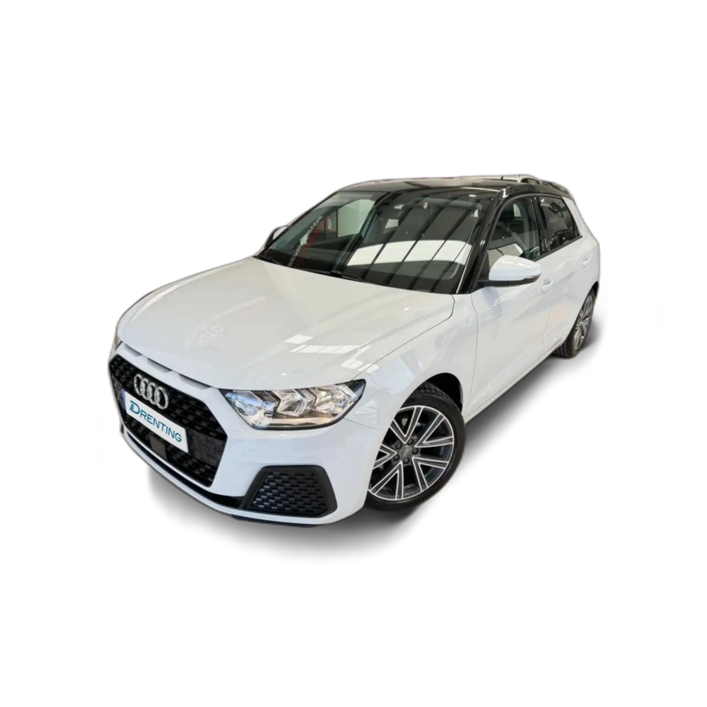 Renting Audi A1 Sportback 30 TFSI Epic edition Blanco