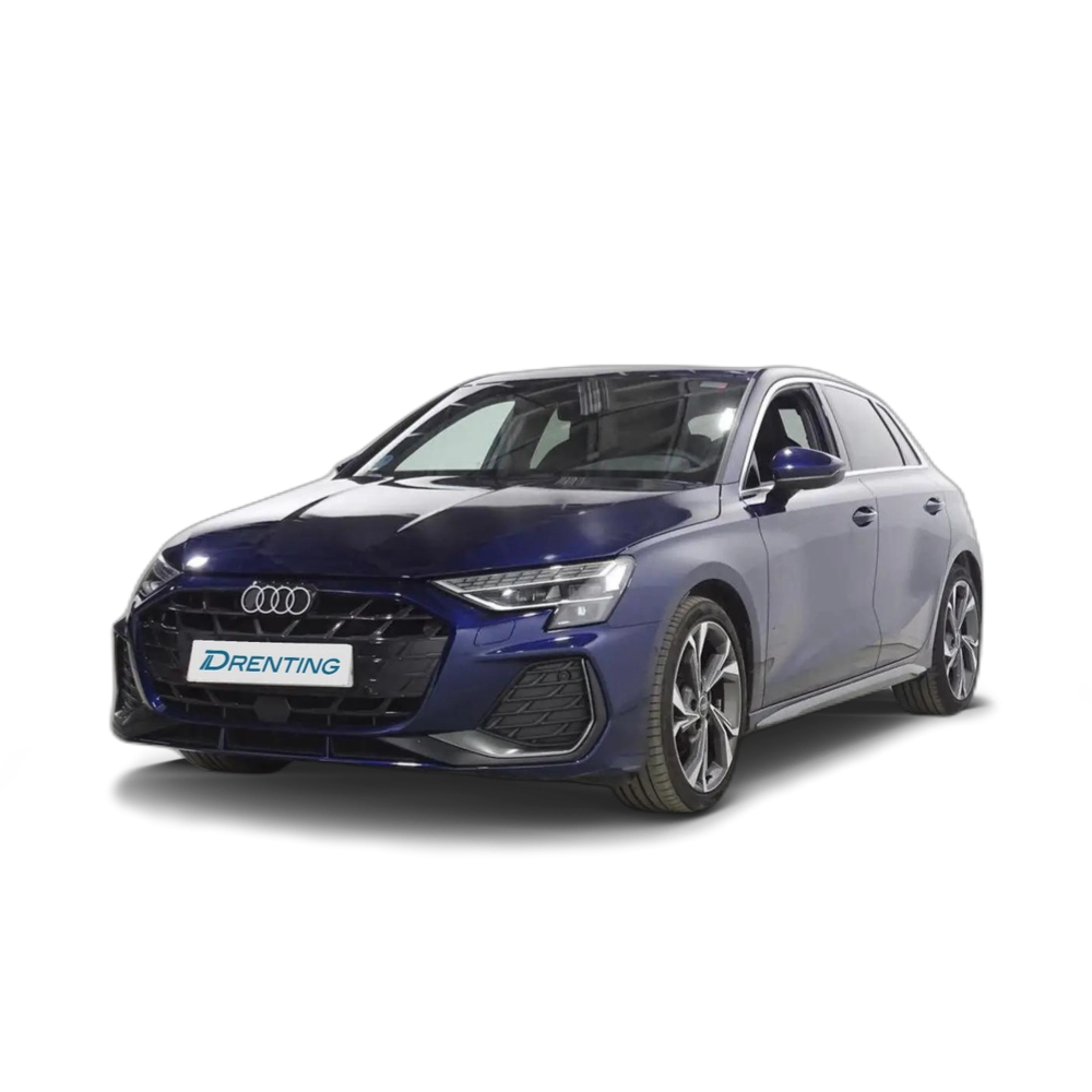 Renting Audi A3 Sportback 30 TFSI S line S tronic Azul 2 3