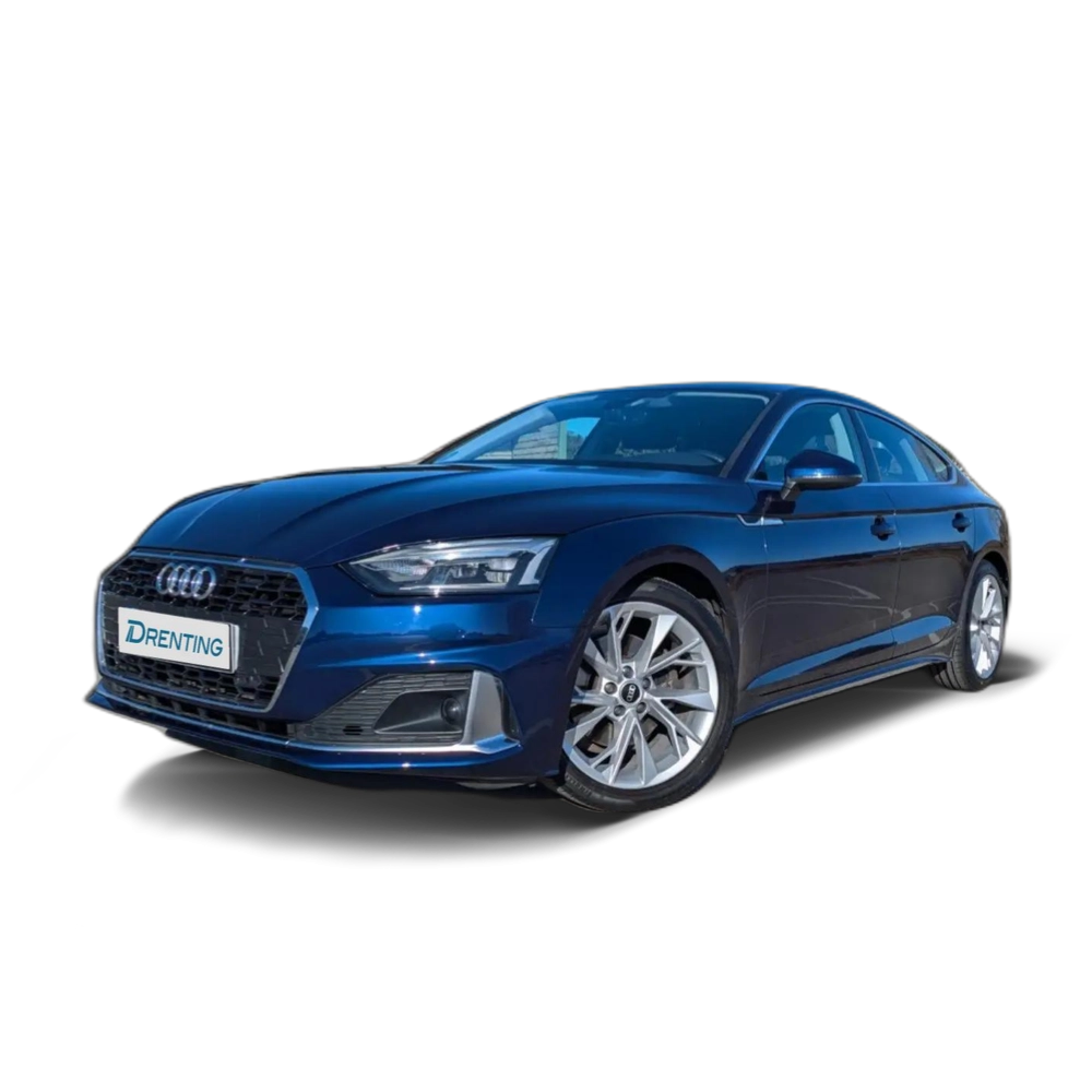 Renting Audi A5 Sportback 35 TDI Advanced S tronic Azul