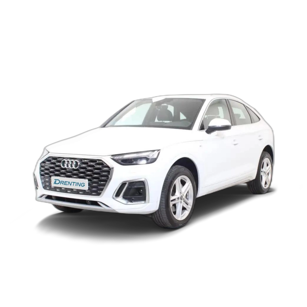 Renting Audi Q5 Sportback 35 TDI S line S tronic Blanco