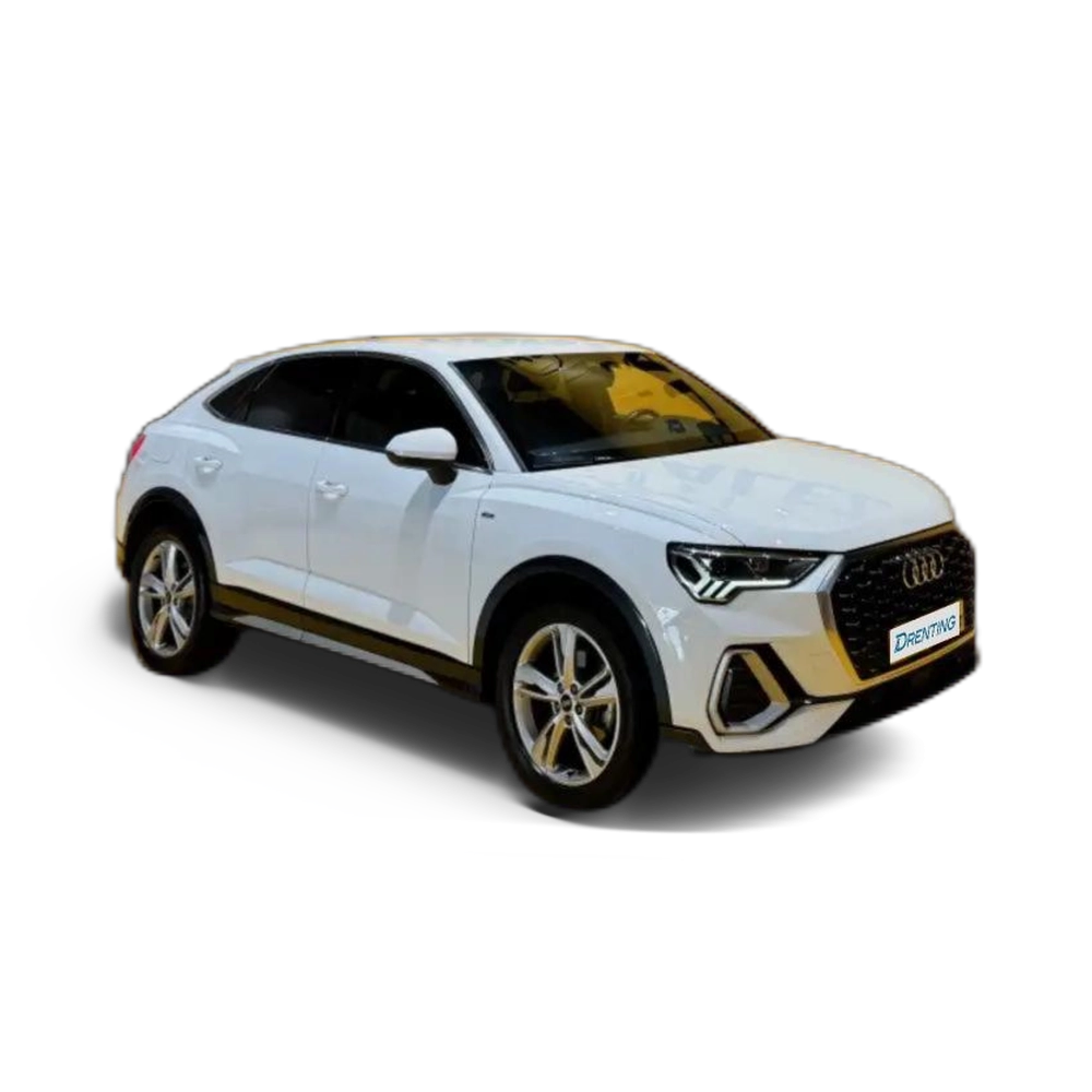 Renting Audi Q3 Sportback 35 TDI S line S tronic Blanco 1