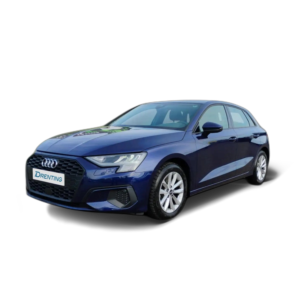 Renting Audi A3 Sportback 35TDI S tronic Azul 1