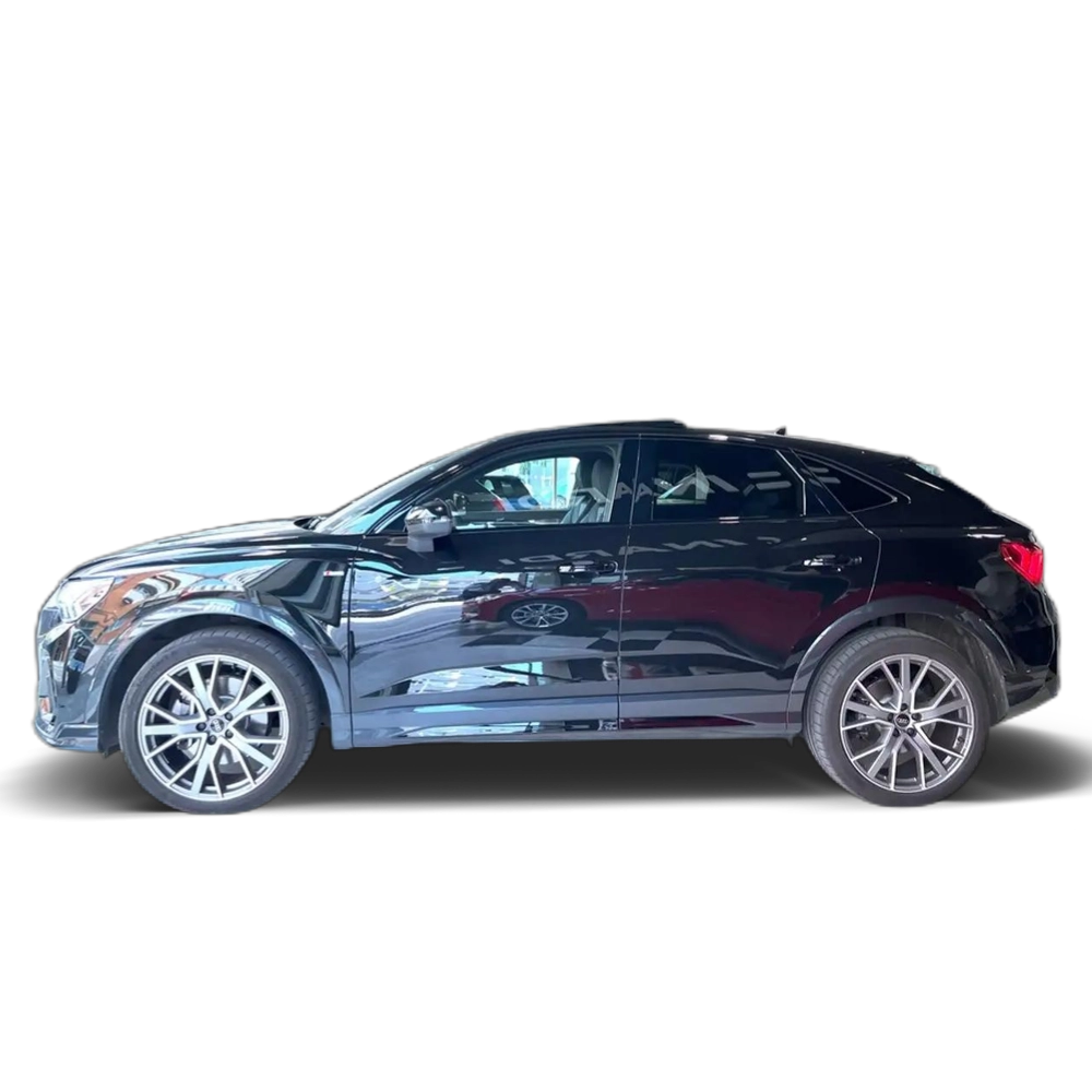 Renting Audi Q3 Sportback 40 TDI Black line quattro S tronic 147kW Negro