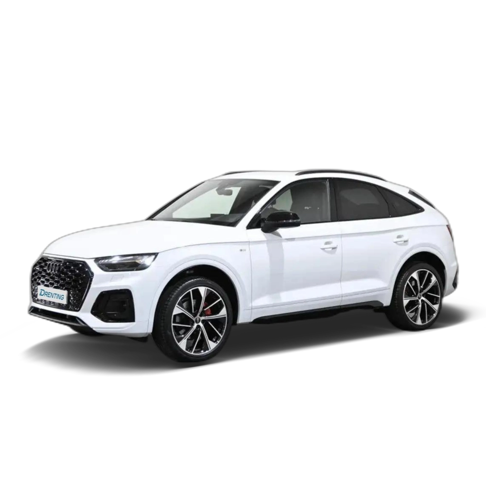 Renting Audi Q5 Sportback 40 TDI quattro-ultra Black line S tronic Blanco 2