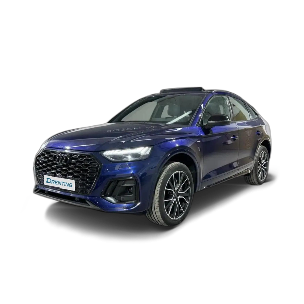 Renting Audi Q5 Sportback Black Line 40 TDI 204cv Stronic Quattro Azul