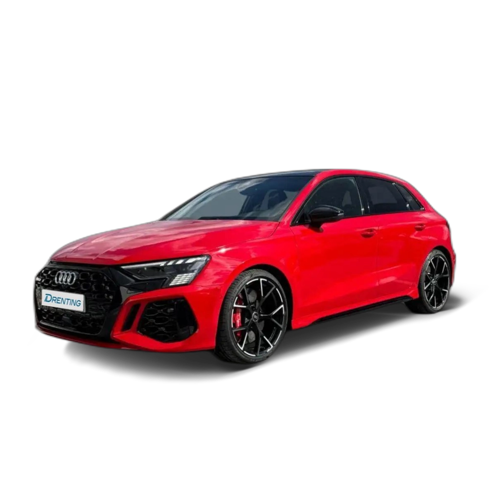 Renting Audi RS3 Sportback quattro S tronic 294kW Rojo