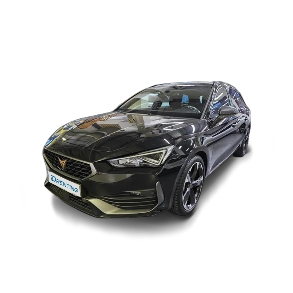 Renting CUPRA Leon Sportstourer 1.5 ETSI DSG 110KW Negro 1