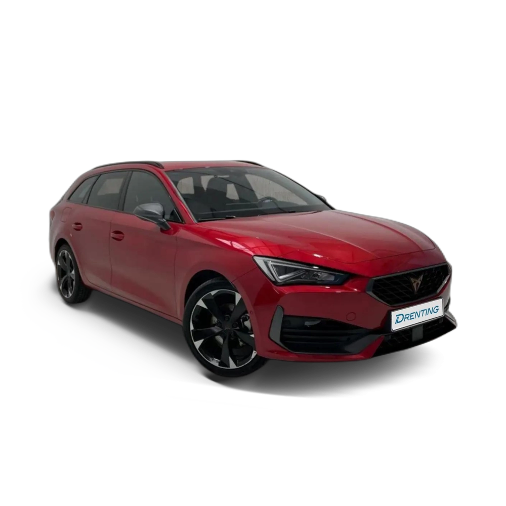 Renting CUPRA Leon Sportstourer 1.5 ETSI DSG 110KW Rojo