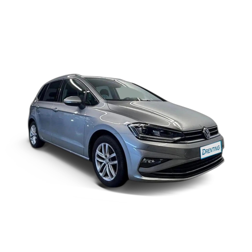 Renting Volkswagen Golf Sportsvan Advance 1.5 TSI 96kW (130CV) Plateado