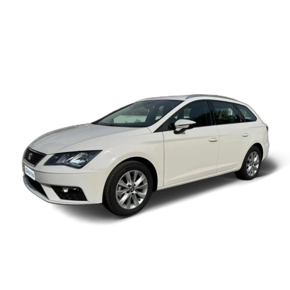 Renting SEAT Leon ST 1.6TDI CR S&amp;S Style 115 Blanco 1