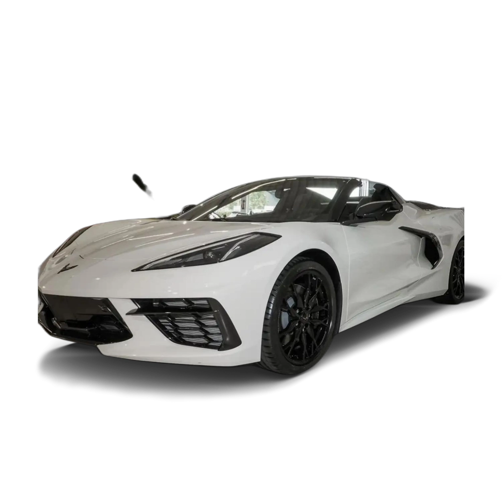 Renting Chevrolet Corvette Stingray Convertible 6.2 V8 3LT Blanco