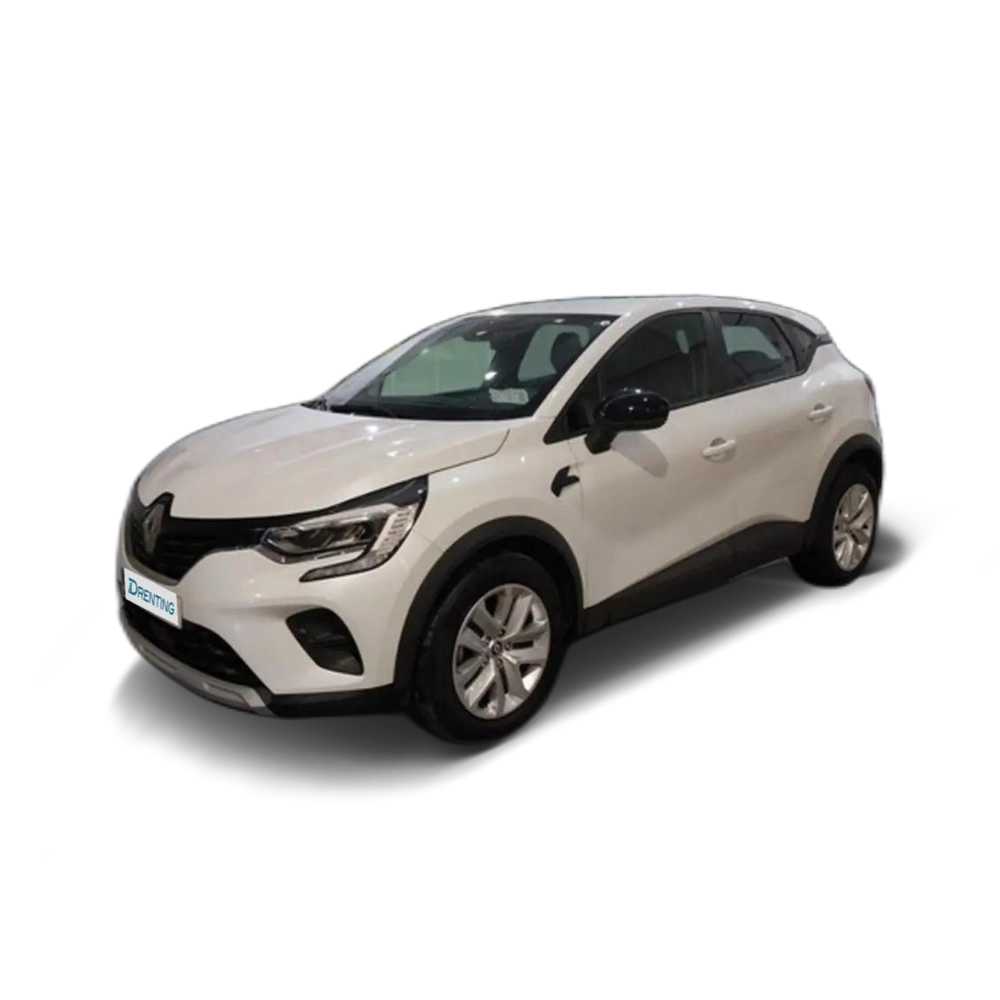 Renting Renault Captur TCe GPF Micro Híbrido Intens 103kW Blanco