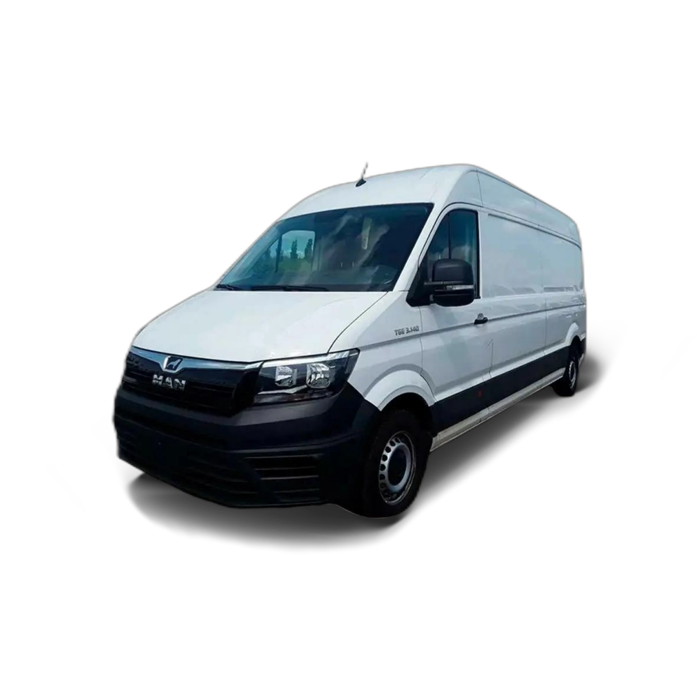Renting MAN TGE FURGÓN 3140 L4H2 2.0 TDI 140 CV LARGA Blanco