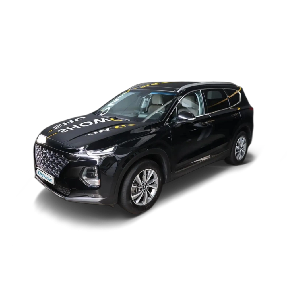 Renting Hyundai SANTA FE Tm 2.2CRDi Style DK 4&#215;4 Aut. Negro