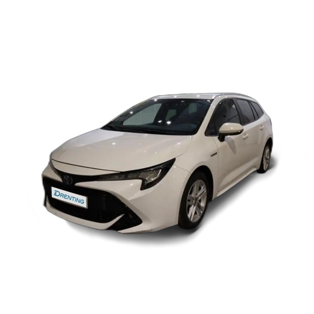 Renting Toyota Corolla Touring Sports 125H Business Plus Blanco 1