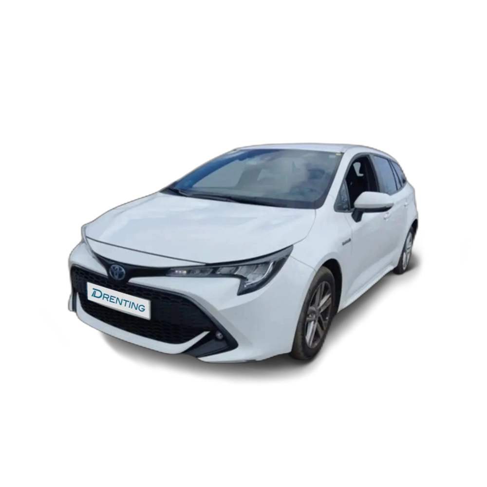 Renting Toyota Corolla Touring Sports 125H Business Plus Blanco