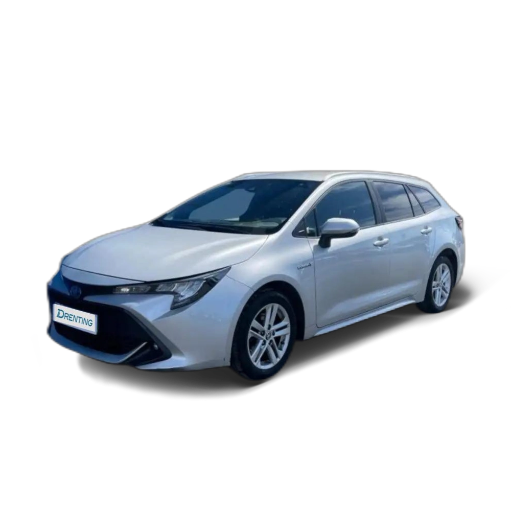 Renting Toyota Corolla Touring Sports 125H Business Plus Plateado