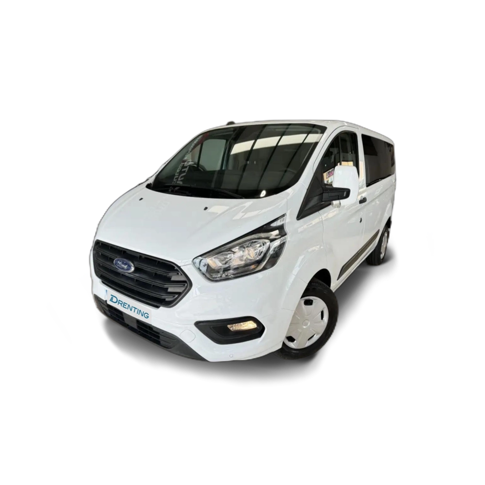 Renting Ford Transit Custom FT 320 L1 Kombi Trend EcoBlue 130 Blanco