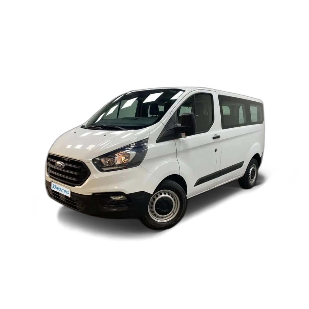 Renting Ford Transit Custom FT 320 L2 Kombi Ambiente EcoBlue 10 Blanco