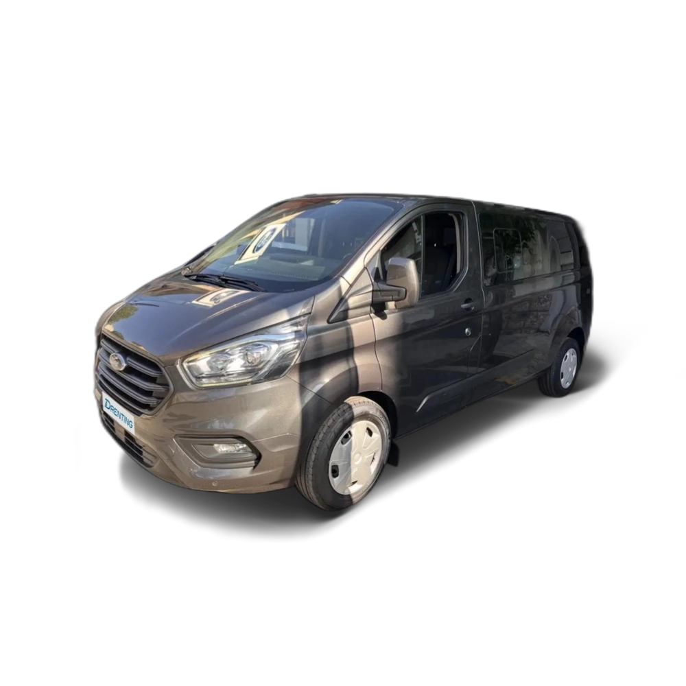 Renting Ford Transit Custom FT 320 L2 Kombi Trend EcoBlue Hybri Gris
