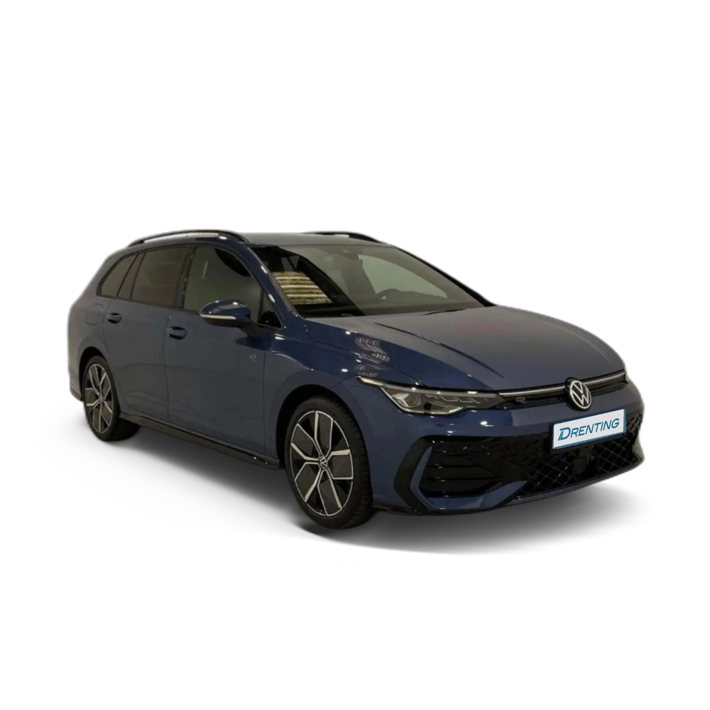 Renting Volkswagen Golf Variant 1.5 eTSI R-Line DSG 110kW Azul
