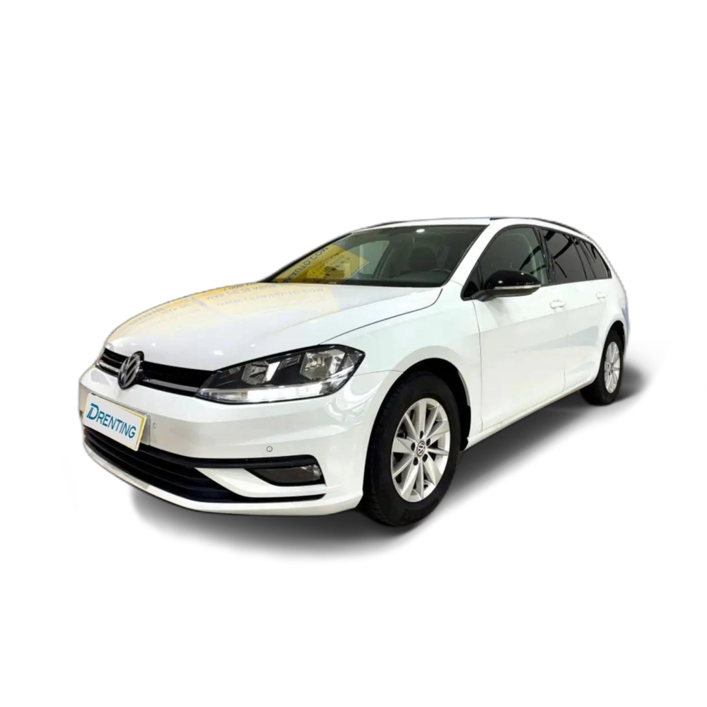 Renting Volkswagen Golf Variant 1.6TDI Advance Blanco 1