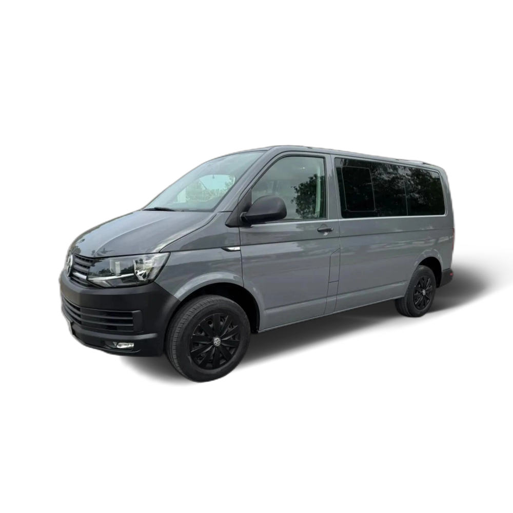 Renting Volkswagen VOLKSWAGEN Caravelle Monovolumen  Manual de 4 Puer Gris