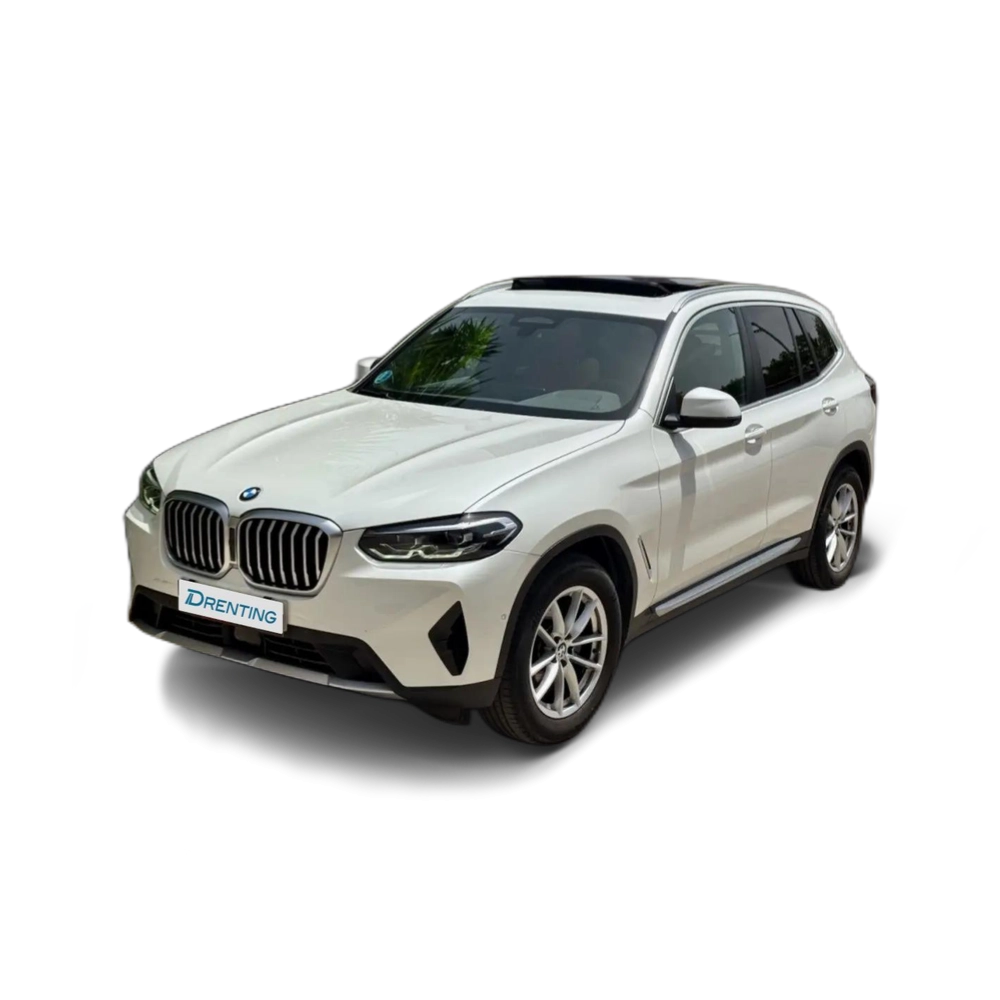 Renting BMW X3 xDrive 20dA Blanco